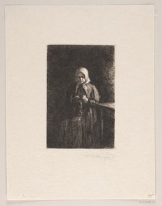 Old Woman by Holger Valdemar Rasmussen Magaard