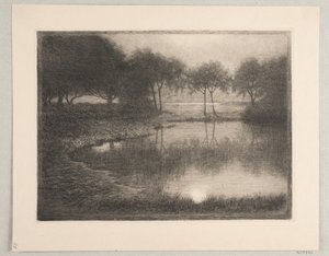Moonlight by Holger Valdemar Rasmussen Magaard