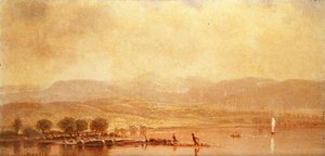 Misty Morning on the Hudson River by Homer Dodge Martin