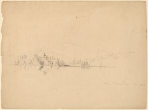 Upper Saranac Lake by Homer Dodge Martin