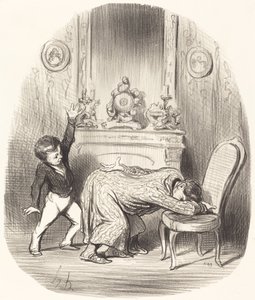 In the Manner of Henri IV by Honoré Daumier