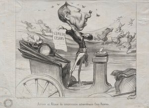 Actualities (No. 81): The Arrival in Alsace of the Extraordinary Commissioner, Coco Romieu by Honoré Daumier