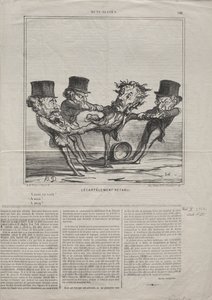 Actualities (No. 98): The quartering reinstated by Honoré Daumier