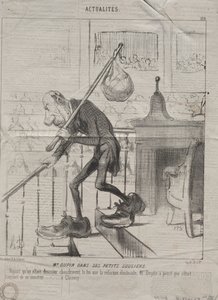 Actualities No. 128: Mr. Dupin in His Little Shoes by Honoré Daumier