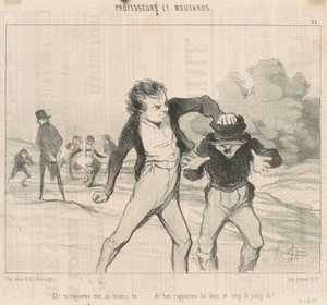 Ah! You Report Everything to the Master by Honoré Daumier