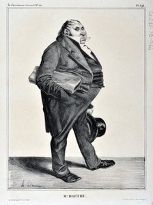 Celebrities of Caricature: M. Barthe by Honoré Daumier