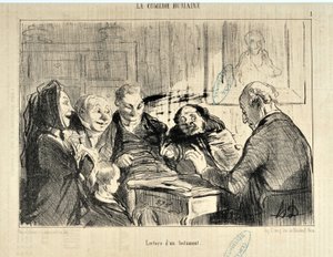 Artwork by Honore Daumier In 