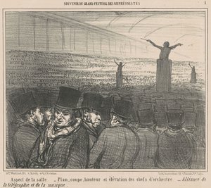 Aspect of the Room by Honoré Daumier