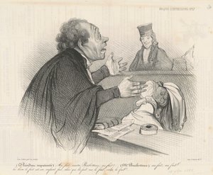 By the Way, Master Barbotteau... by Honoré Daumier