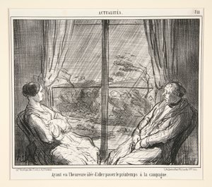 Having had the by Honoré Daumier