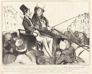 Bertrand, Say, What If They Were to... by Honoré Daumier
