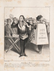 Caricaturana: Pl. 14, Robert Macaire Bookseller