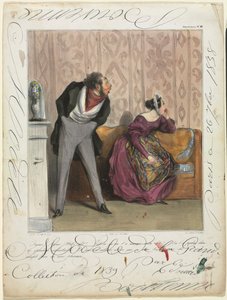Caricaturana plate 36: From What! From What! Your Dowry..., 1837