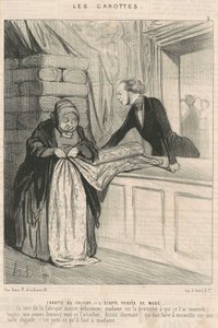 Calico Carrot by Honoré Daumier