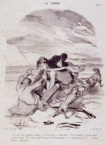 Cartoon about Hunters. Series 