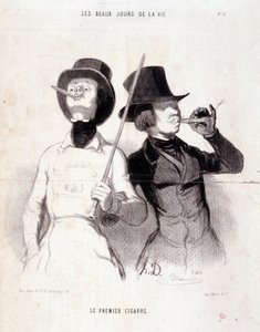 Cartoon About Young Dandys. Series 