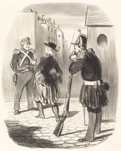 That Damned Pigochard... by Honoré Daumier