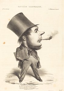 Daumier was the ordinary painter... by Honoré Daumier