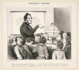 Tomorrow We Will Deal with Saturn by Honoré Daumier