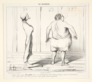 Say, Papa Drouillet, with c by Honoré Daumier