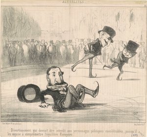 Entertainment that should be banned ... by Honoré Daumier
