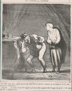 Eh! Well ... my friend, what are you thinking about? ... by Honoré Daumier