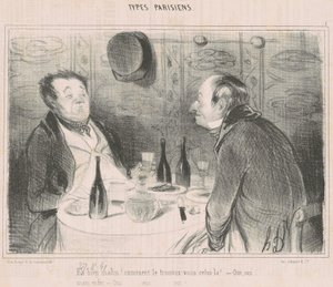 Well, Clever One! How Do You Find That One! by Honoré Daumier