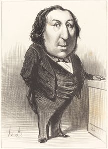 Emmanuel Arago by Honoré Daumier