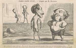 Is It Permitted to Be This Thin! by Honoré Daumier