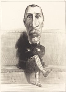 Eus. Isidore Buvignier by Honoré Daumier