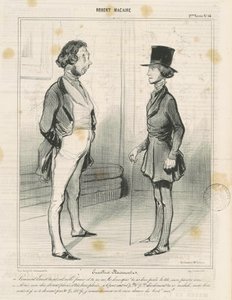 Excellent Placement by Honoré Daumier
