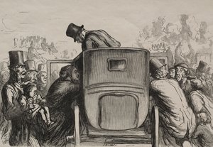 Exposition Universelle: The Foreigner Finds All Facilities to Return to His Hotel