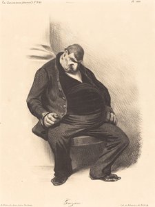 Gazan by Honoré Daumier