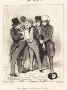 Game That Can Be Hunted in All Seasons by Honoré Daumier