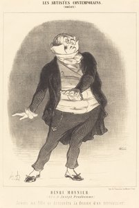Henri Monnier (Role of Joseph Prudhomme)