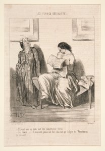 It Seems That the Clubs Will Be Completely Closed by Honoré Daumier