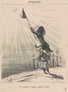 They would like to extinguish even the sun by Honoré Daumier