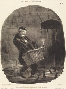 The Inconvenience of Renting... Not Far from a River by Honoré Daumier