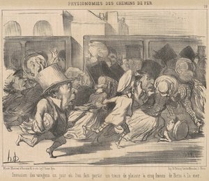 Invasion of the Wagons on a Departure Day