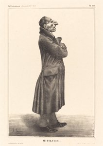 J. Claude Fulchiron by Honoré Daumier