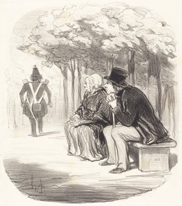 I Am Not Surprised If Women Have... Taste... by Honoré Daumier