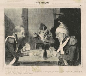 I Am the Greatest Enemy of Factions by Honoré Daumier