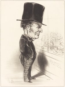 Jean Charles Besnard by Honoré Daumier