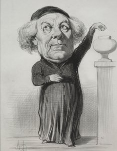 Jean Jacques Fayet, Bishop of Orleans by Honoré Daumier