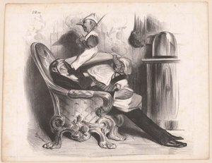 Caricature of Minister Antoine Maurice Apollinaire d