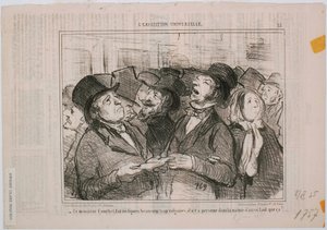 The Universal Exhibition: This Mr. Courbet Makes Vulgar Figures by Honoré Daumier