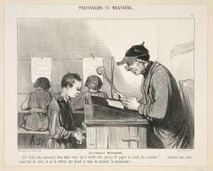 The Old Woman M by Honoré Daumier