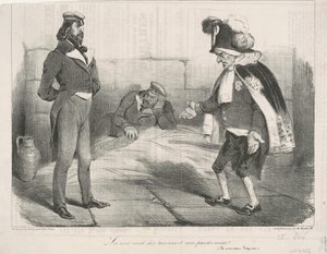 The Court Provides Services, Not Judgments! by Honoré Daumier