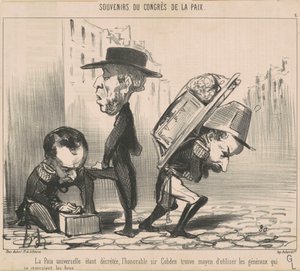 Universal Peace Being Decreed by Honoré Daumier