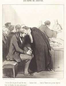 Let Them Say a Little Bad About You... by Honoré Daumier
